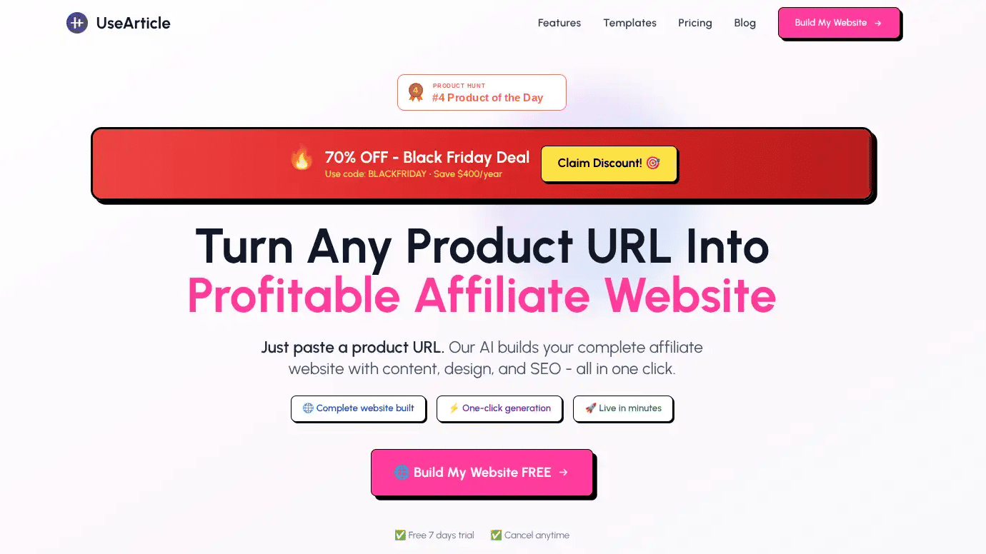 UseArticle screenshot